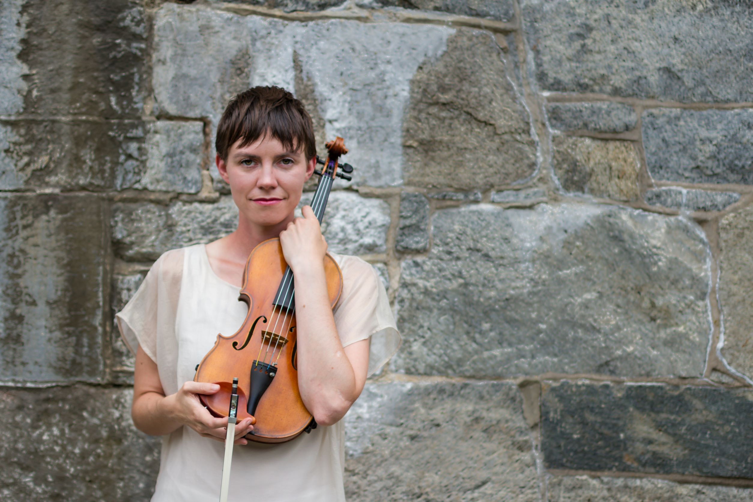 Anna with Violin